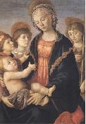 Sandro Botticelli Madonna and Child with St John and two Saints china oil painting reproduction